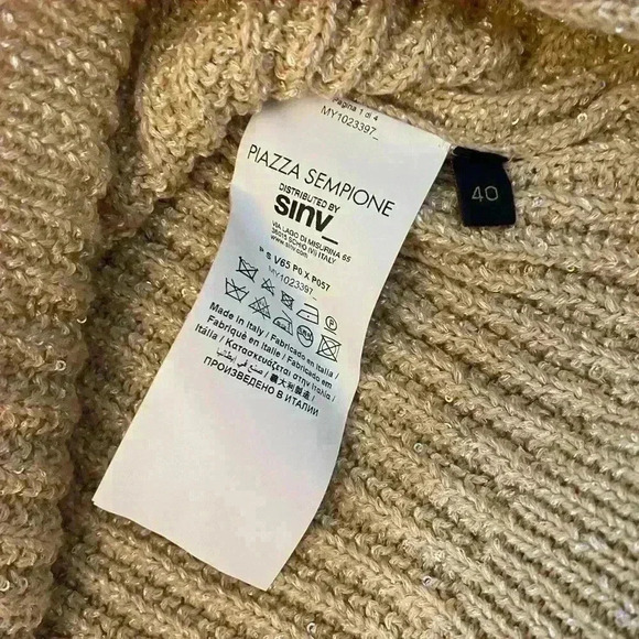 Nwt Piazza Sempione top size 40 - Picture 4 of 4